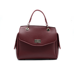 Modern Crossbody Handbag Maroon