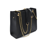 Regalia Long Chain Crossbody Bag Black side
