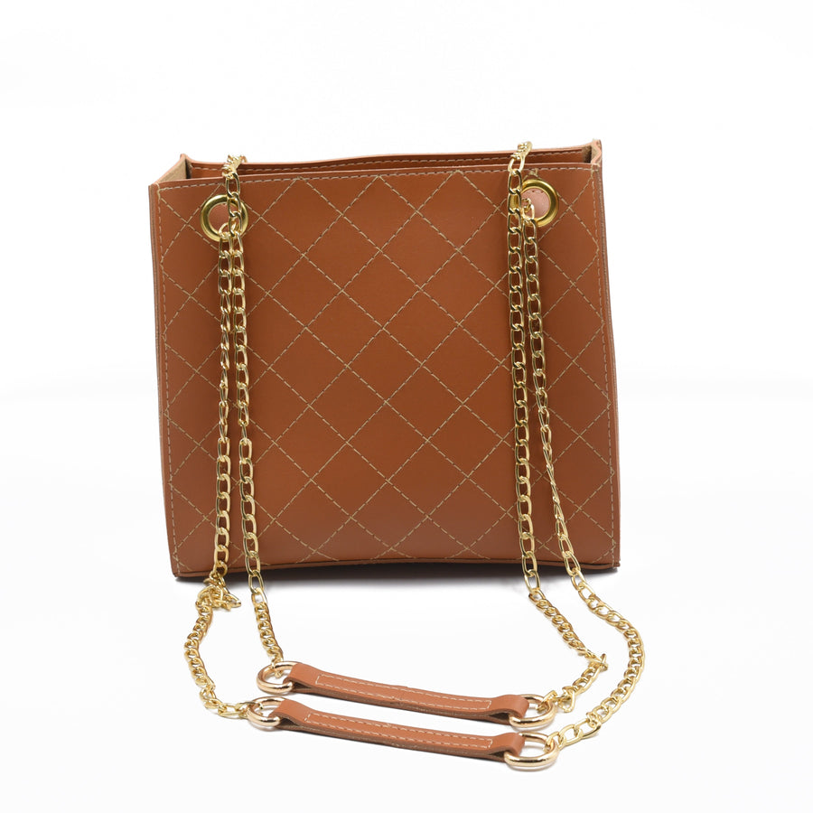 Regalia Long Chain Crossbody Bag for Women - Tang