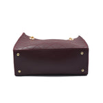 Regalia Long Chain Crossbody Bag Maroon side