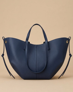 Flexo Tote Bag for Women - Blue Large Capacity Handbag
