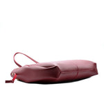 Flexo Tote Bag for Women - Maroon Large Capacity Handbag
